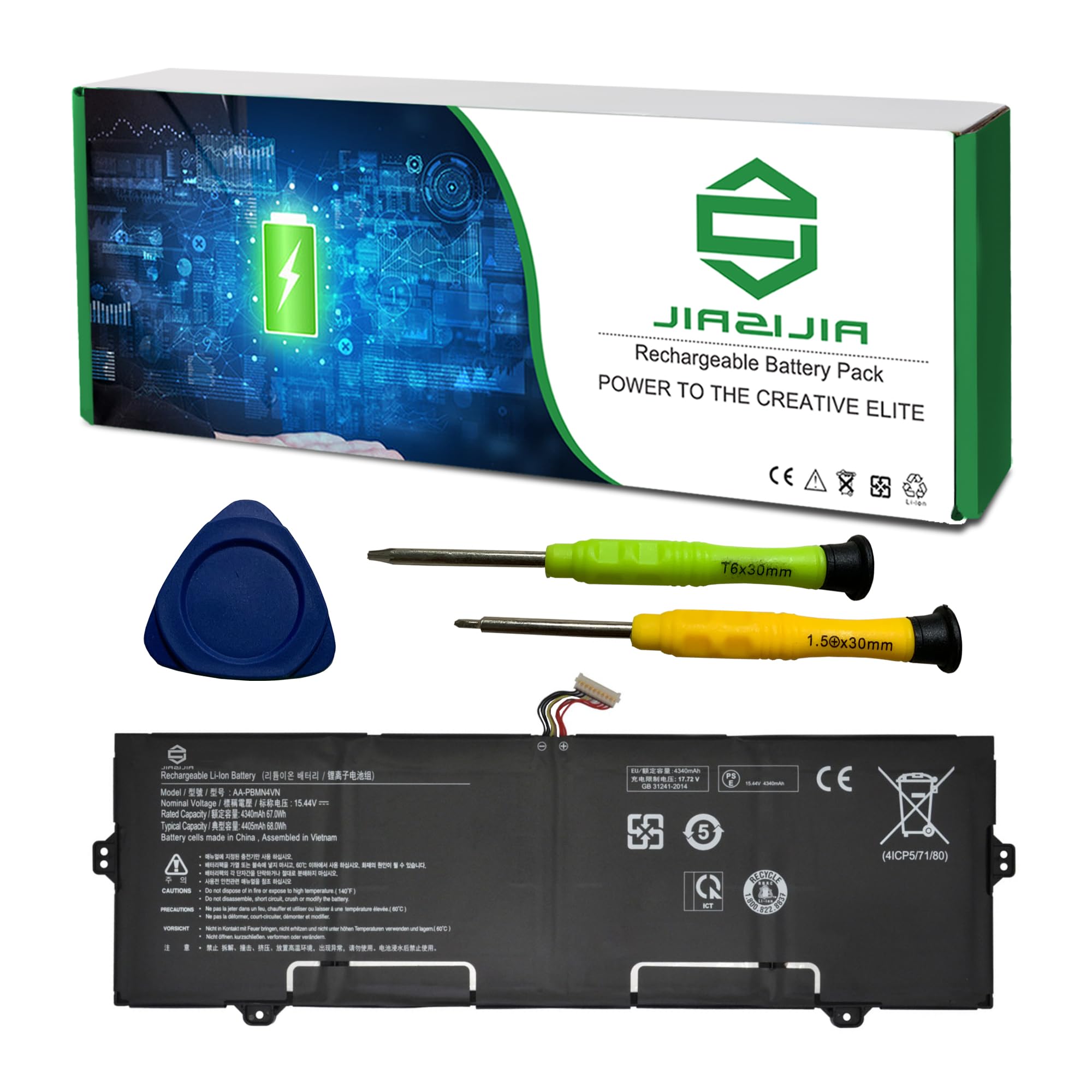 その他 A _A _030409 PBM Amazon.com: JIAZIJIA AA-PBMN4VN Laptop Battery Replacement for