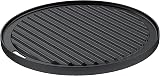 Rösle Vario Grill Plate, High-Quality Cast Iron Grill Plate for Meat and Small Grill Pieces, Grill Branding, Plate Can Be Used on Both Sides, 30 cm, Black - 1