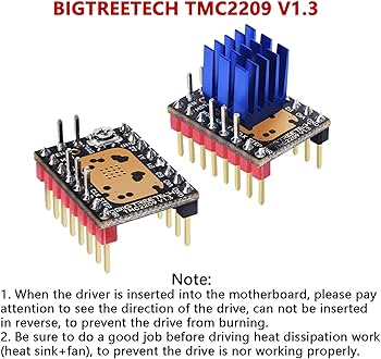 Amazon.com: BIGTREETECH TMC2209 V1.3 UART Stepper Motor Driver 2.8