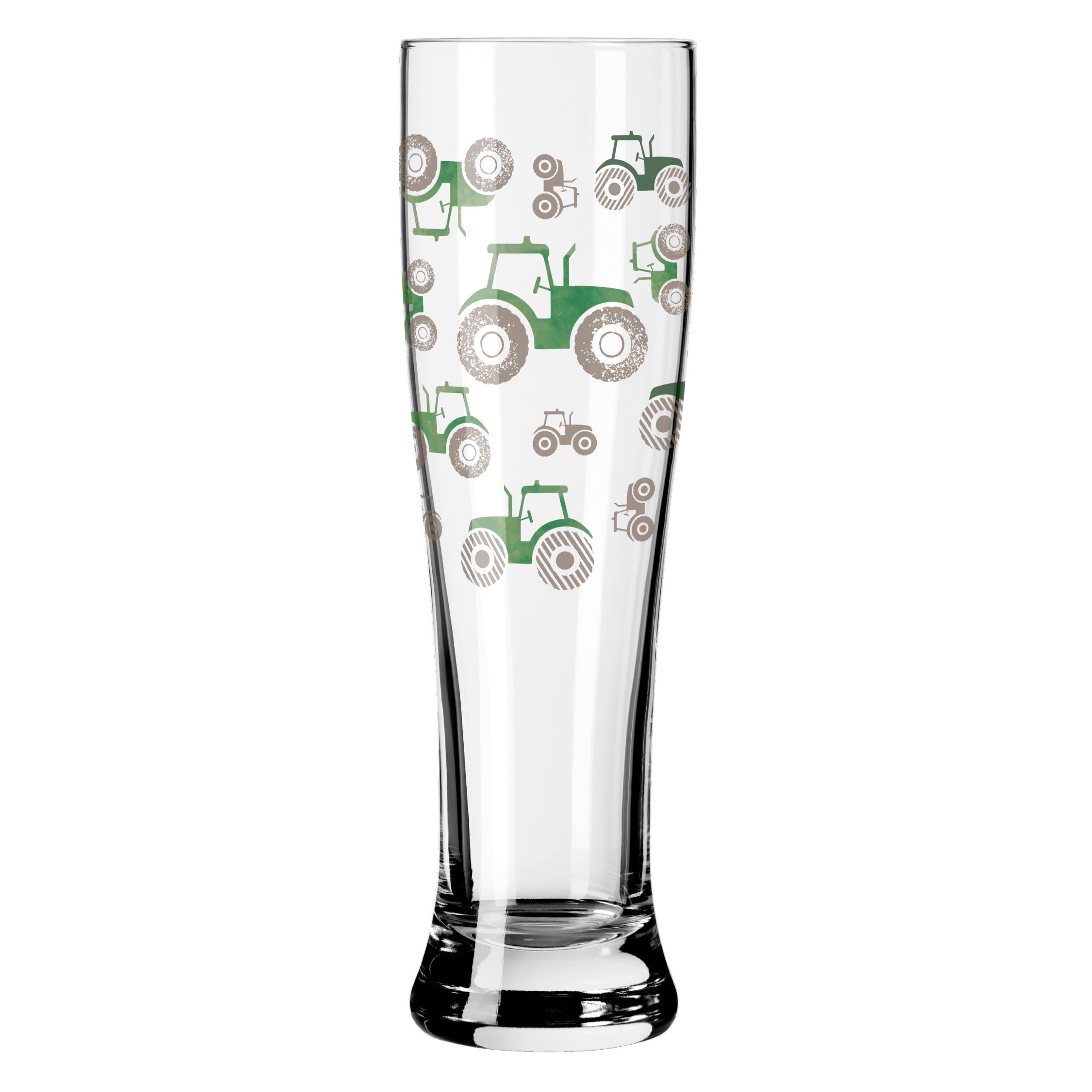 Bicchiere Da Birra Ritzenhoff 500ml Serie Farm | Motivo Trattore Verde-Grigio, Fatto In Germania, Regalo Originale - 3