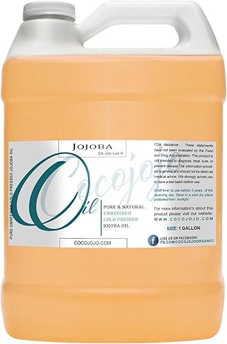 Aceite de jojoba de cacao orgánico, aceite de jojoba para el crecimiento del cabello, aceite de jojoba para la piel, para la cara, 100% puro