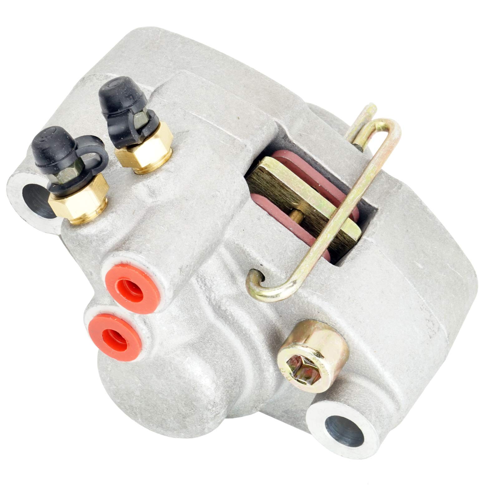 Amazon.com: Caltric Rear Brake Caliper with Pads Compatible with  