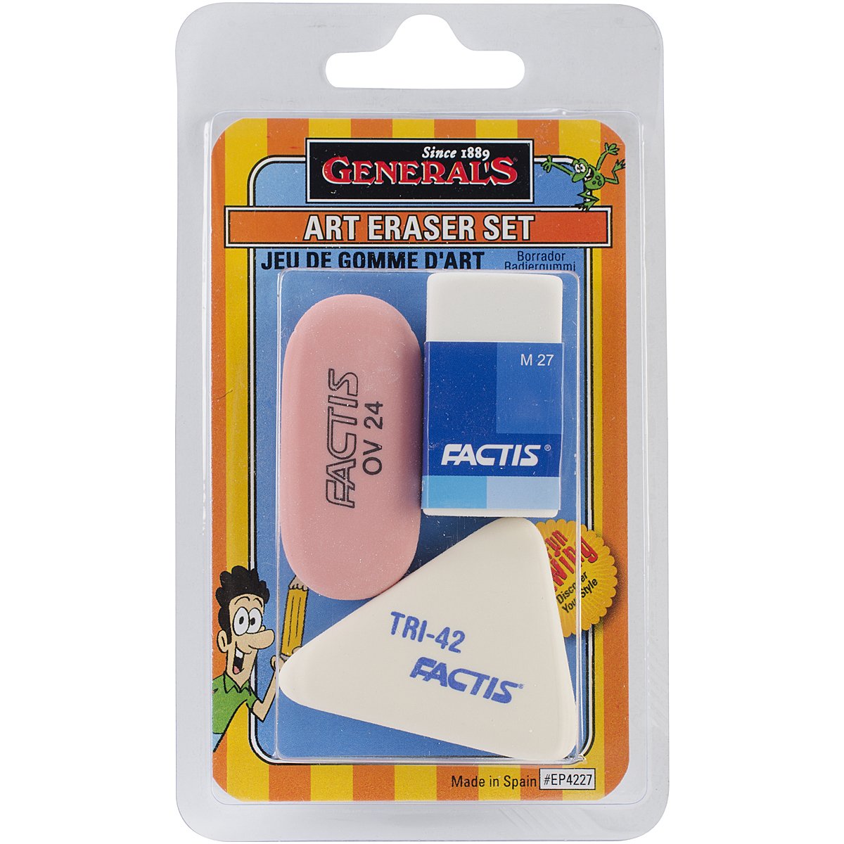 Amazon.com: General Pencil Art Eraser Set- : Office Products