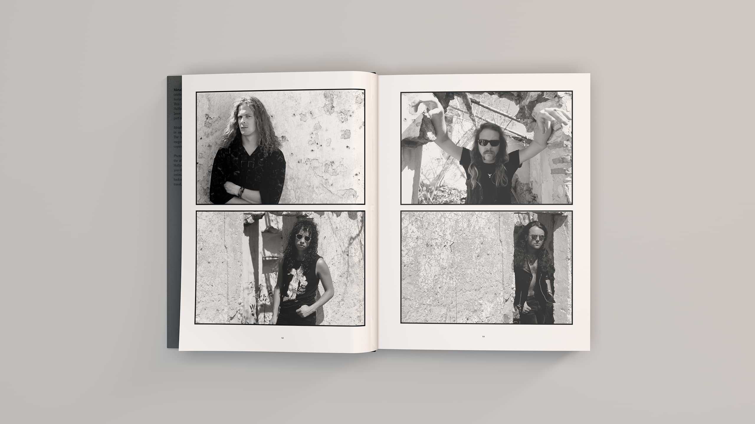 Metallica: The black album in black and white. Ediz. illustrata