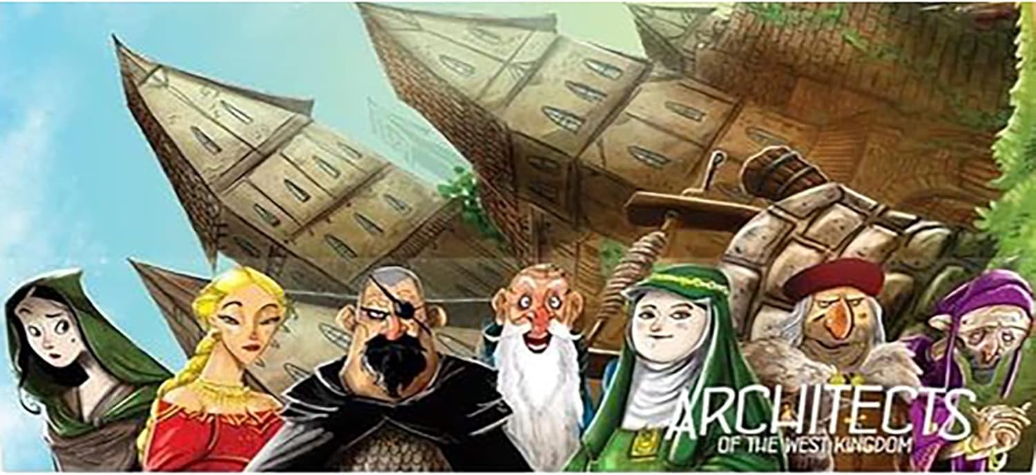 Renegade Game Studios Architects of the West Kingdom Collector's Box Organizer with Expansions Storage