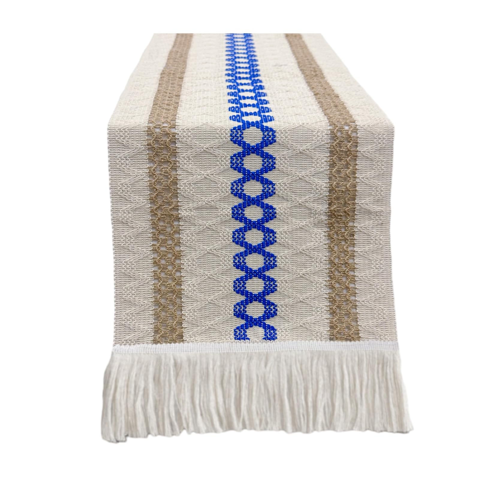 RetroNest Table Runner with Tassels,Nordic Minimalist Cotton Linen Tablecloth for Coffee Table,TV Stand Dining Table Rustic Farmhouse Home Decor 30x140cm 160cm 180cm D 140cm