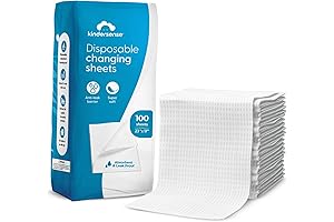 KinderSense® Disposable Changing Pads for Baby Diaper Changes