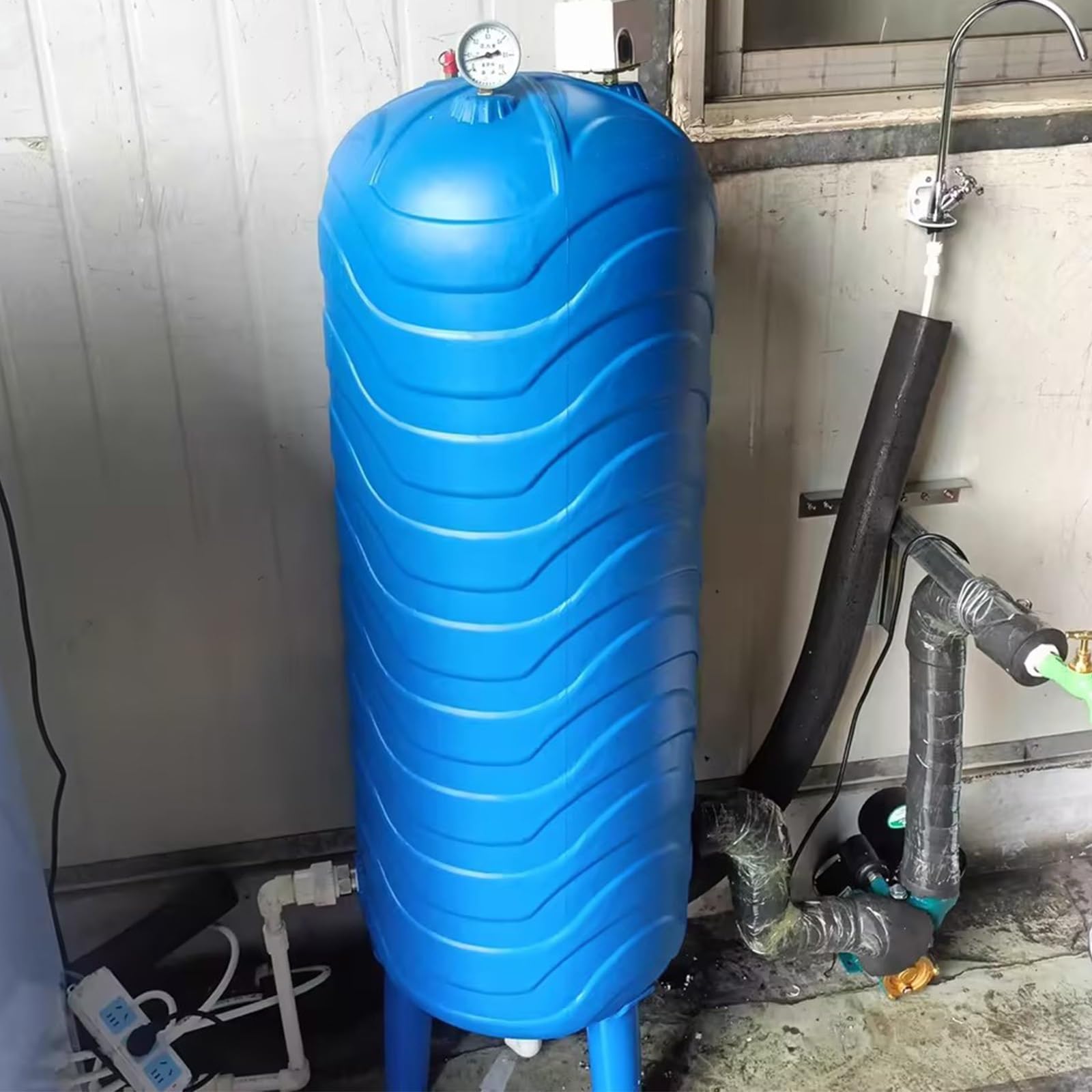 Réservoirs D'eau Sous Pression, de 13, 16, 26, 32, 40, 50, 80, 100 et 130 Gallons, Autonomes et Entièrement Automatiques, for Stations de Pompage(500L/132gal)
