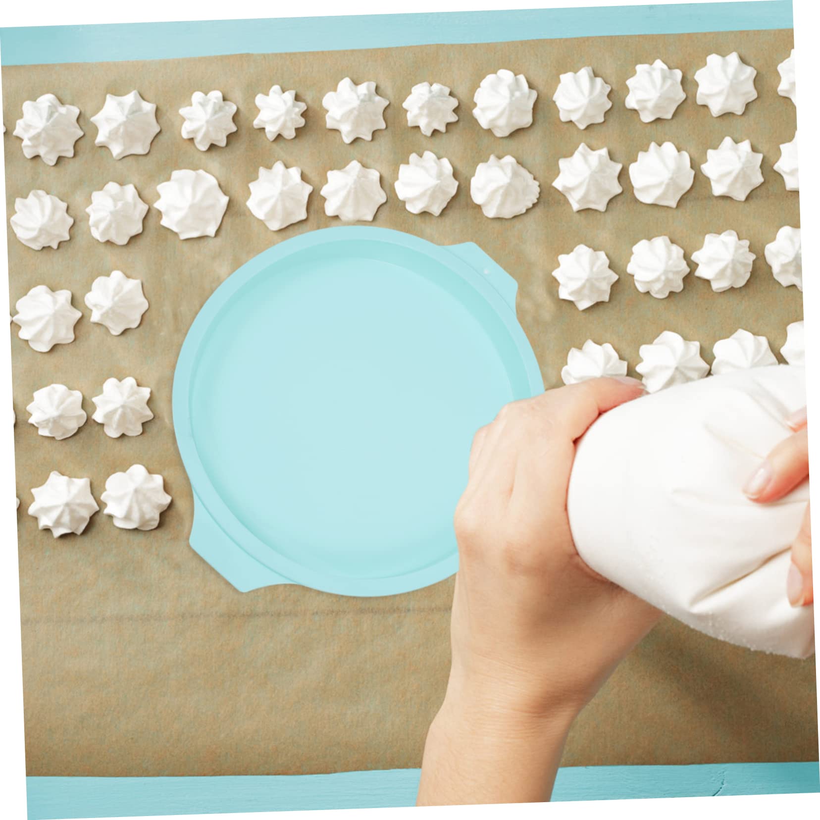 OUNONA 3Pcs Silicone Mousse Round Cake Pans for Baking Easy Clean DIY Tools for Home Professional Use for Mousse Cake and Cookie Making