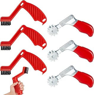 3 Pcs Wool Conditioning Brush Polishing Spur Tool Set Professional Cleaning Spur Tool and Foam Pad Conditioning Brush Polishing Pad Cleaner for Buffing Pads Woolen Compound Pads Detailing