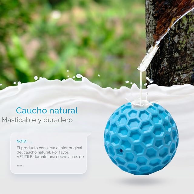 Foto 7 de 8 de Nobleza Pelota Perros con Sonido, 2 Unidad Pelota de Juguete para Perros Interactivo