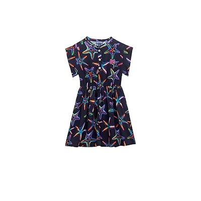 Vilebrequin Kids Viscose Long Dress Disco Stars (Toddler/Little Kid/Big Kid) Girl