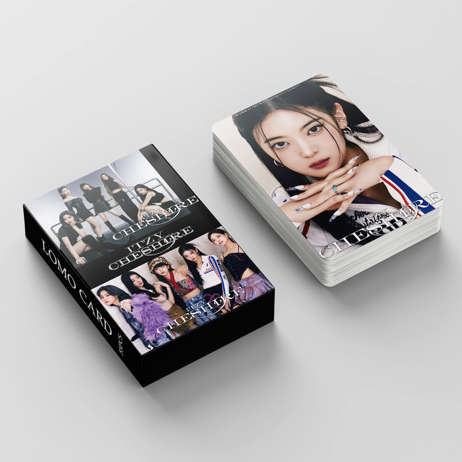 Amazon.co.jp: ITZY LOMOカード 55枚セット【CHESHIRE】『2022年 参上