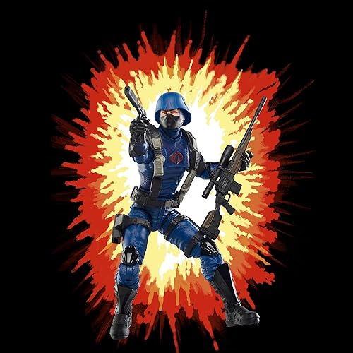 Miniatura 8 de G.I. Joe Classified Series Retro Cardback Cobra Trooper, figura de acción coleccionable de 6 pulgadas con 9 accesorios