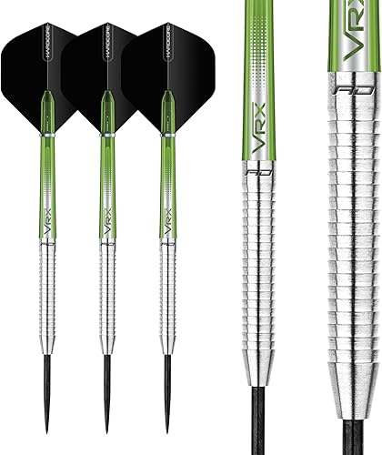 Miniatura 5 de Red Dragon Featherlite Juego de dardos de tungsteno de 0.35oz, 0.42oz, 0.49oz, 0.53oz, 0.56oz, 0.60oz, 0.63oz o 0.67oz con vuelos y tallos