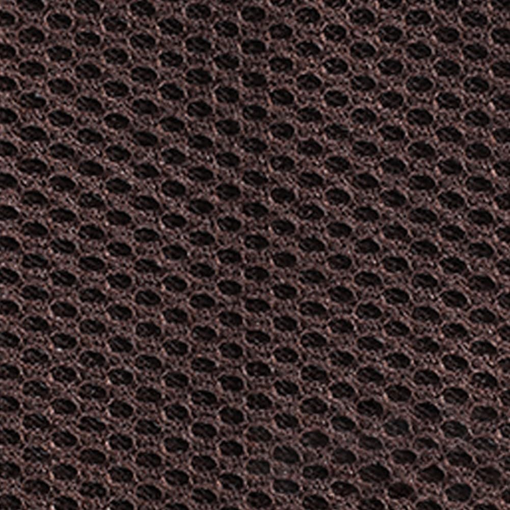 Tissu pour grille de haut-parleur pour grand haut-parleur résistant à la poussière et belle décoration (marron)