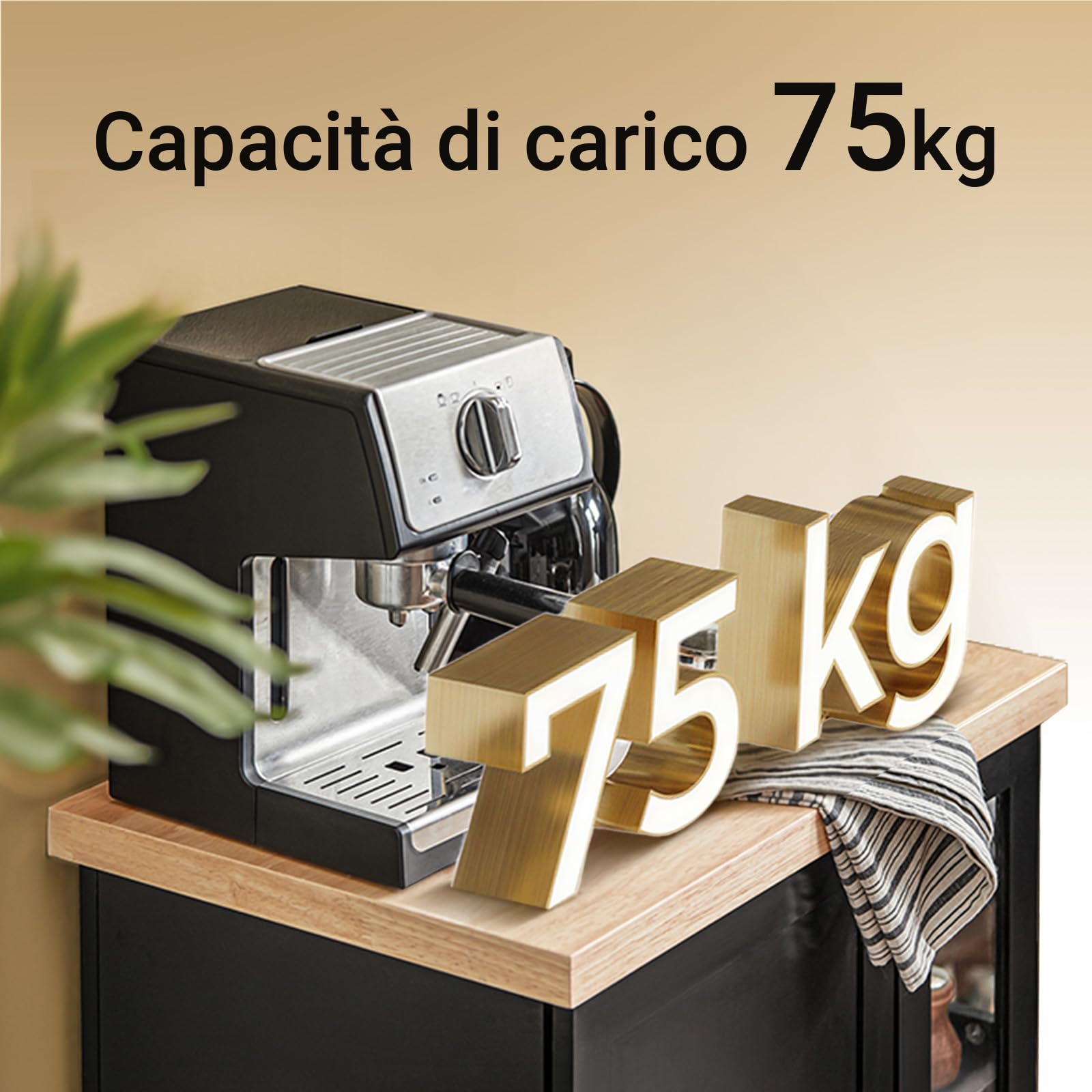 SoBuy Carrello Cucina con Ruote, Struttura Reversibile, Mobile Cucina Salvaspazio con Ripiani Regolabili, Isola Cucina per Cucina, Sala da Pranzo e Angolo Caffè, Nero 60×40×90 cm FKW75-SCH