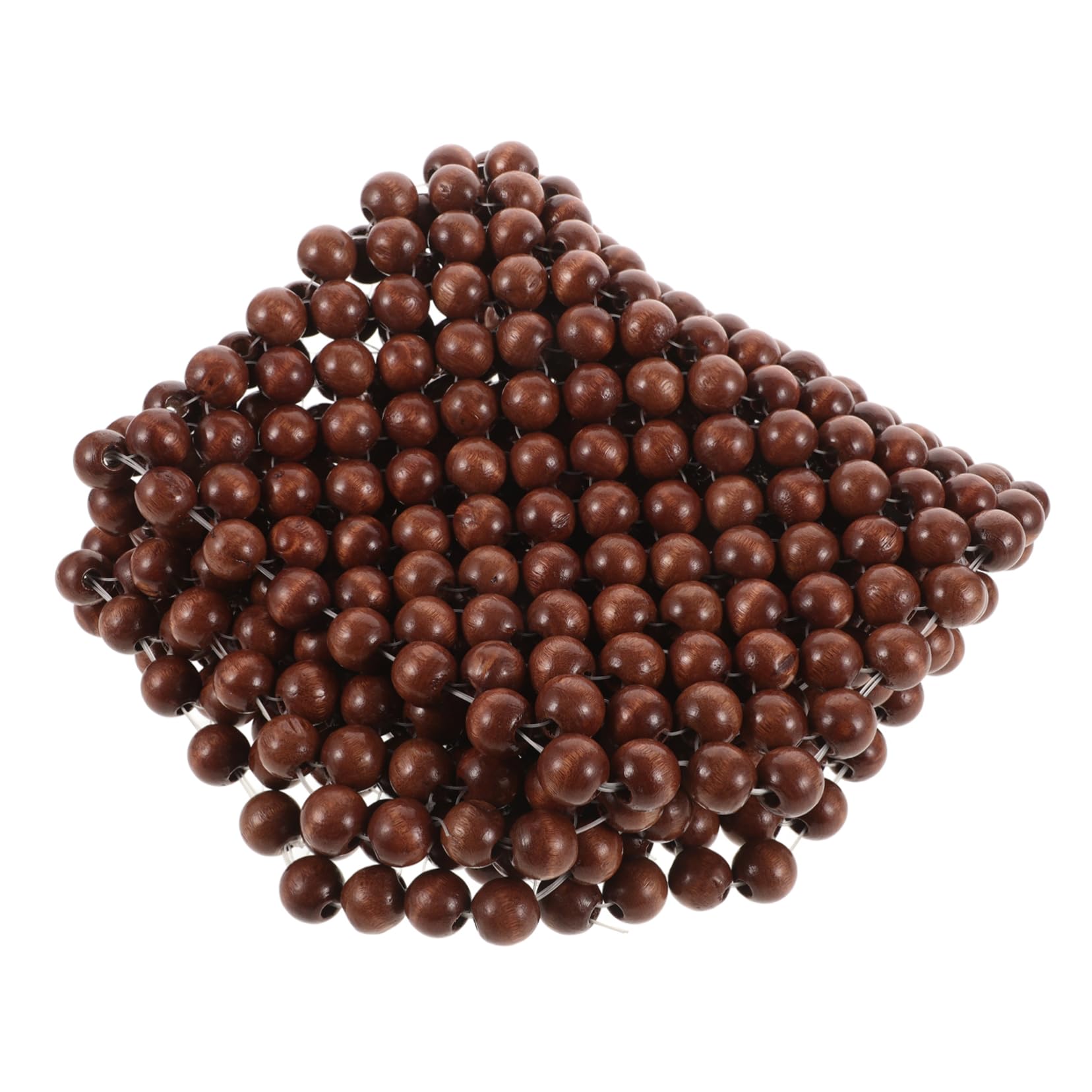 Coussin de siège auto perles de bois ergonomique protection dossier