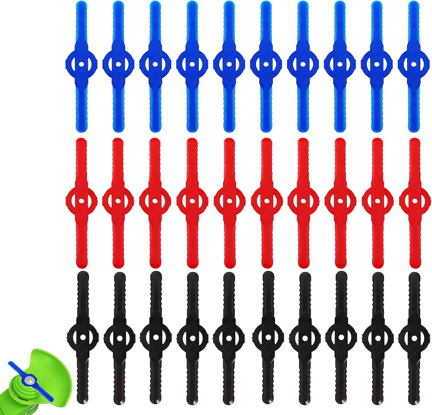 Weed Trimmer Blades 30 pcs Plastic String Garden Trimmer