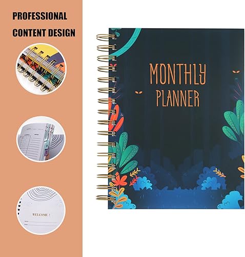 Miniatura 2 de DRYEUUR - Agenda semanal y mensual 2023 - Agenda semanal y mensual con diseño único de etiqueta 63 x 84 pulgadas agenda mensual sucinta para hacer