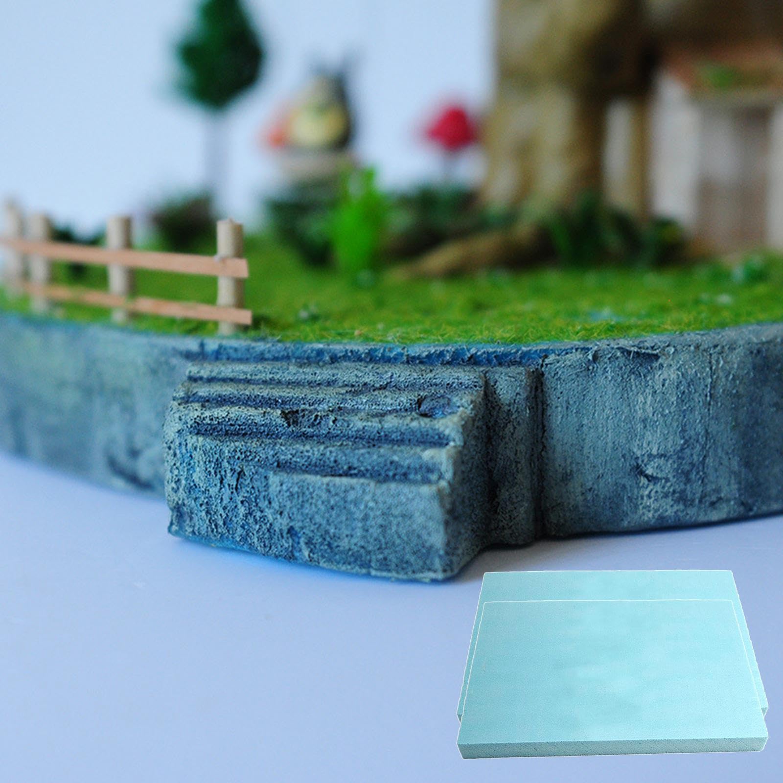 Il pannello di di base per diorama eccelle nelle arti e nei mestieri e nei progetti di composizioni floreali personalizzabili. Modello di costruzione