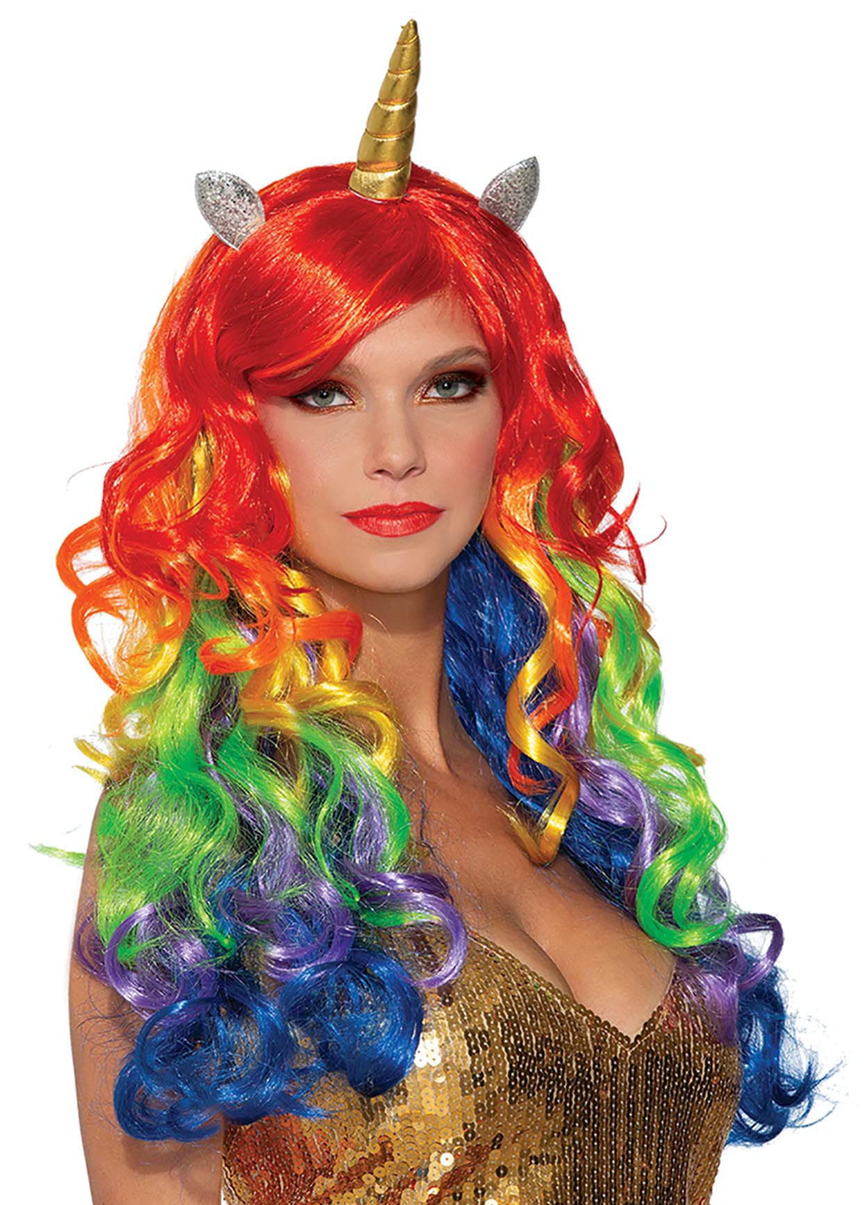 Rubies Unicorn Wig With Horn