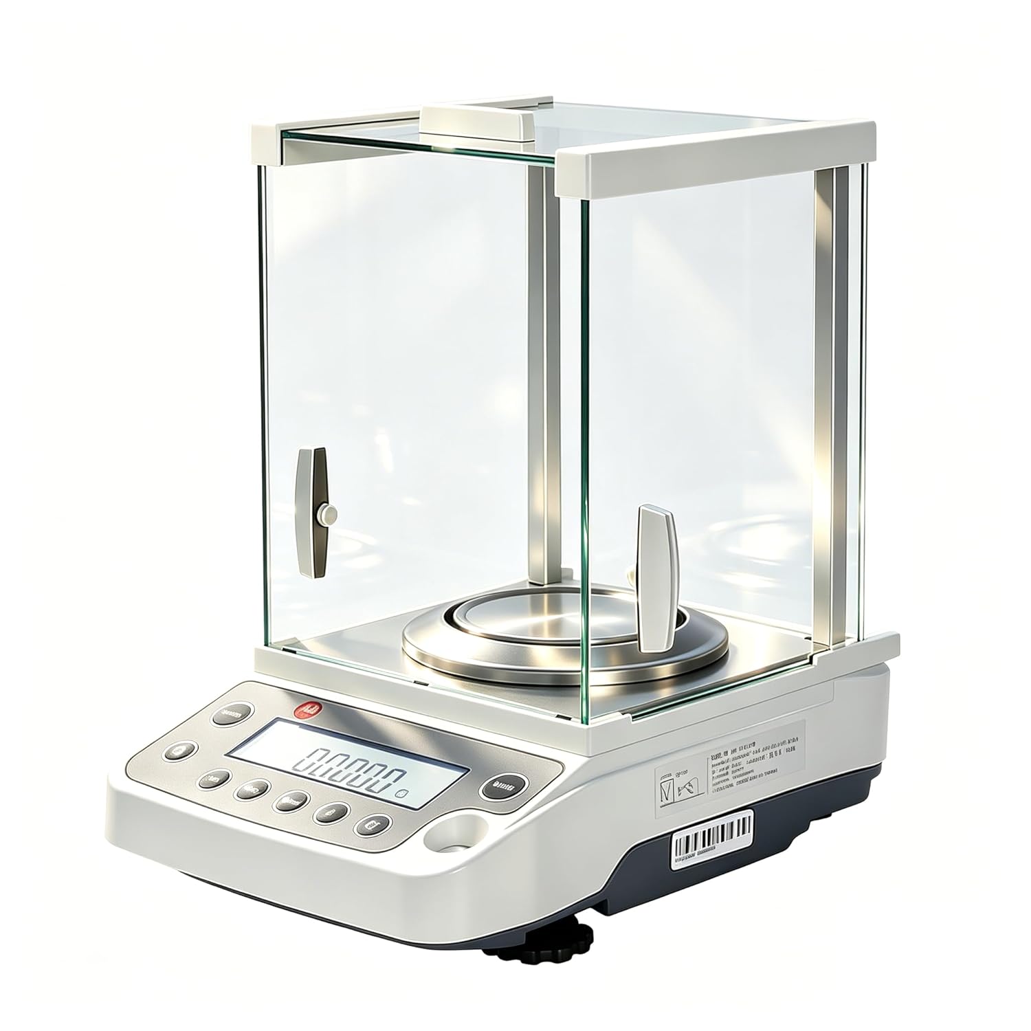 Digital Analytical Balance, 0.1mg High Precision Electronic Lab Scale, 0.0001 Gram Balance Scale with Glass Shield & LCD Display for Laboratory Pharmacy Jewelry Store (220g, 0.1mg)