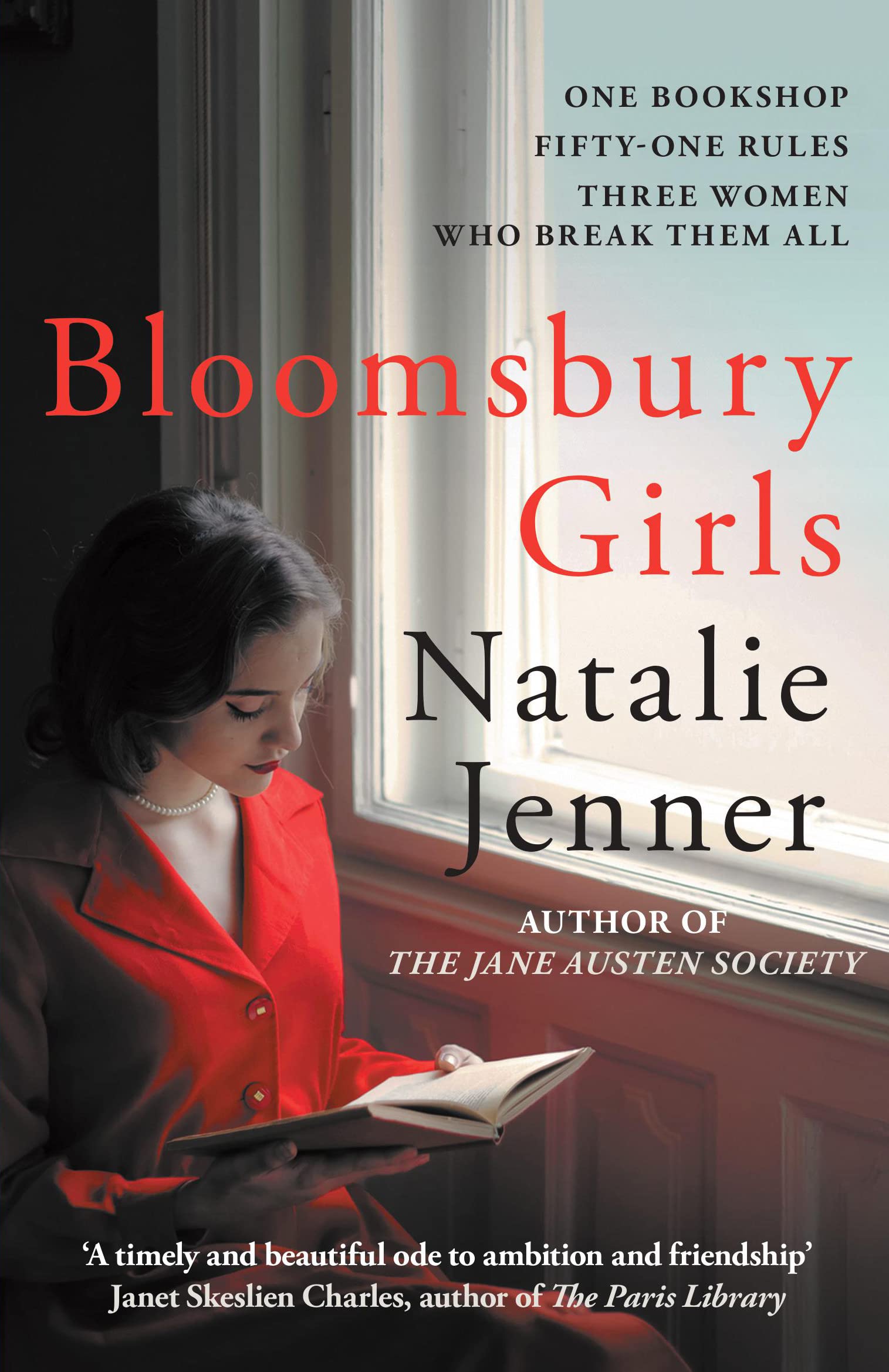 Natalie Jenner Bloomsbury Girls heart-warming bestseller of female friendship