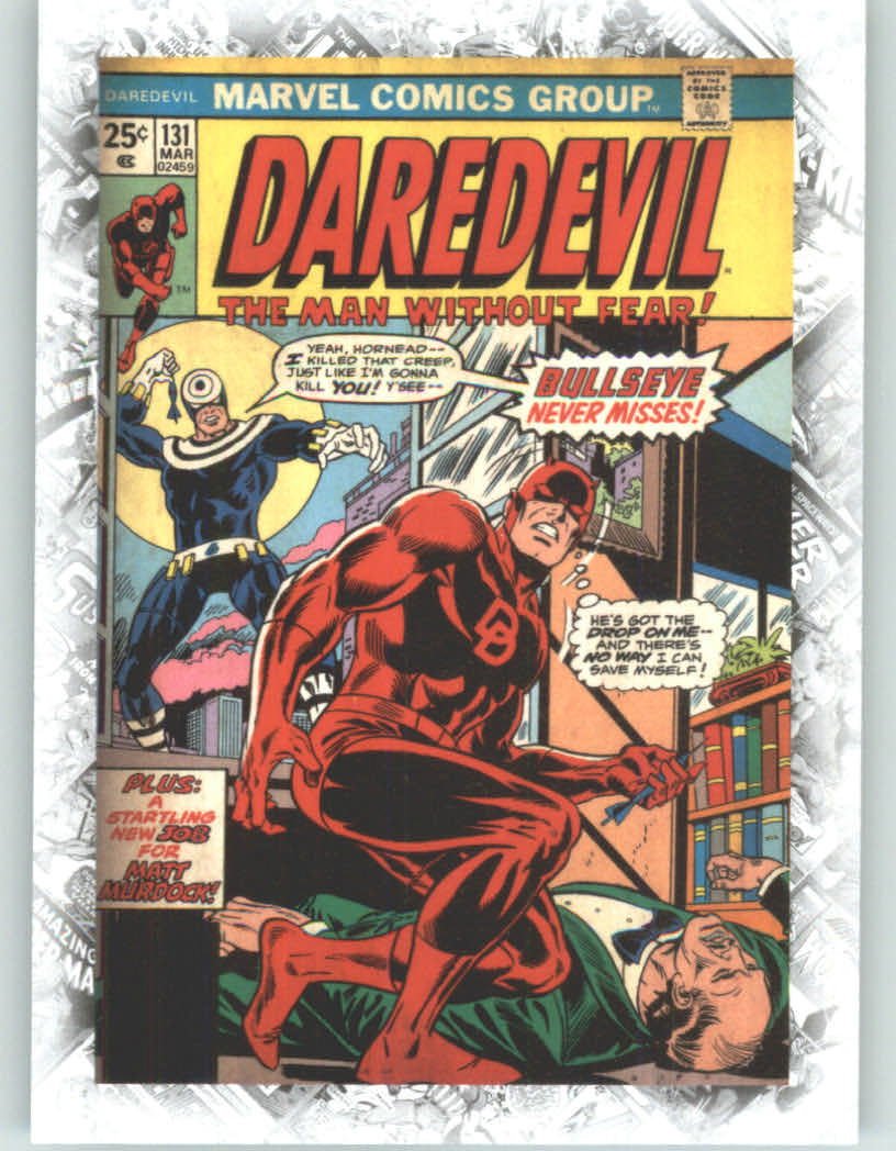 Marvel Beginnings Breakthrough Cover Issues #B90 Daredevil #131 (Non-Sport Comic Trading Cards)(Upper Deck - 2012 Series 2)