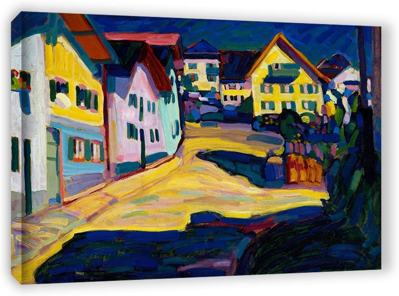 Wassily Kandinsky Quadri. Famosa riproduzione di dipinti: Burg