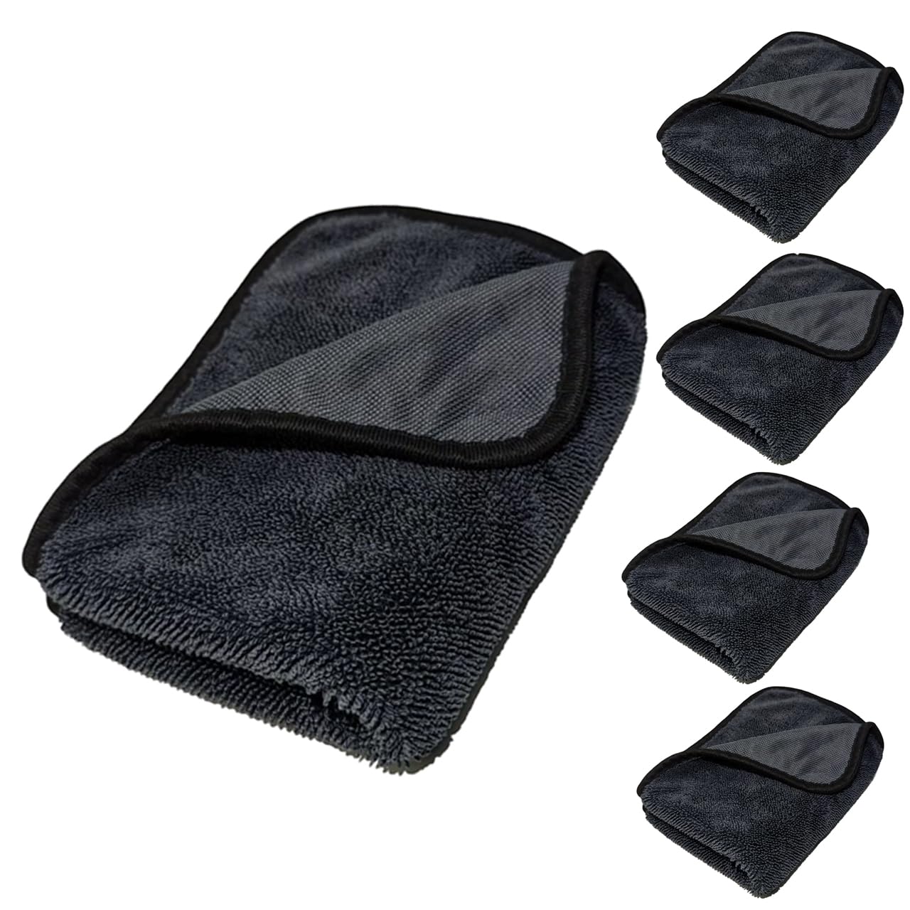 Torchon microfibre anti-trace et serviette absorbante vitres et voiture