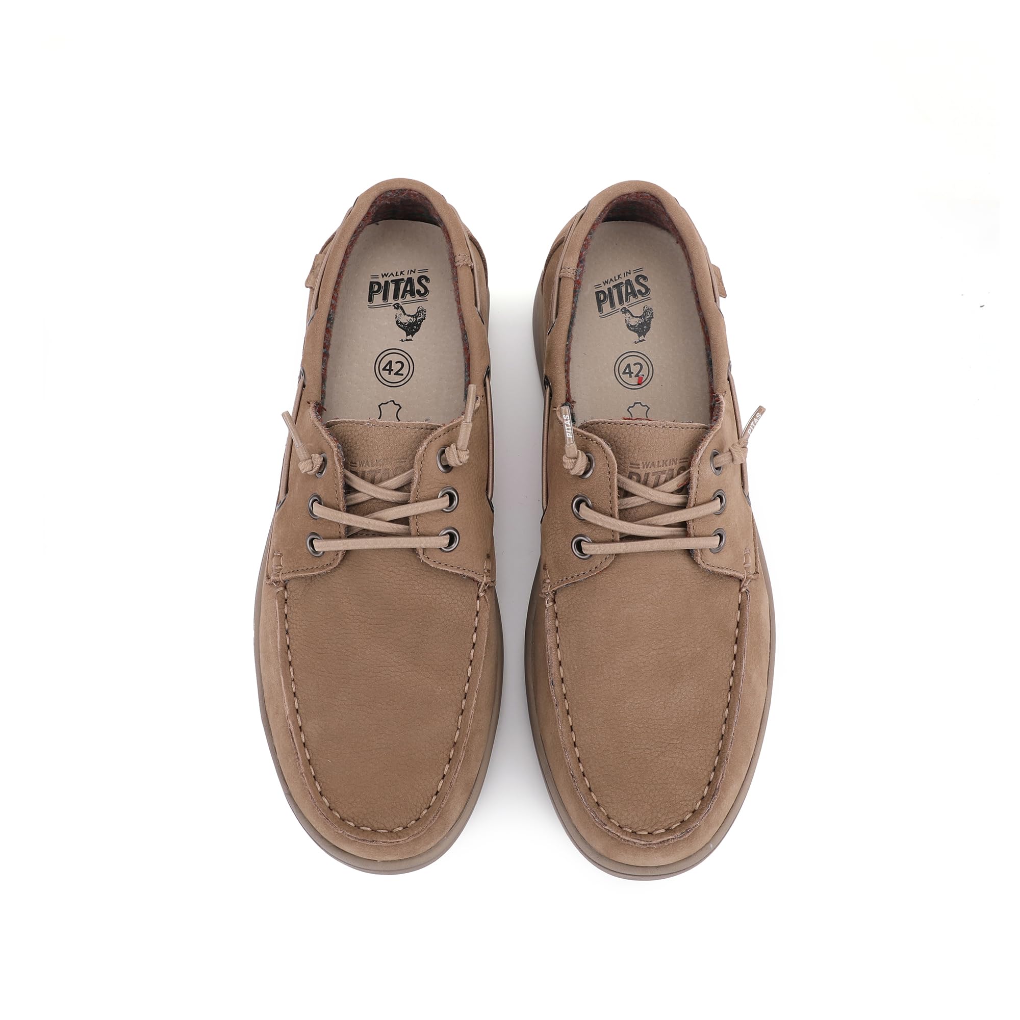 PITAS | DAIKI Leather | Náuticos de Hombre | Mocasines para el Invierno | Zapatillas de Vestir | Zapatos sin Cordones | Deportivas Casual | Calzado Walkinpitas