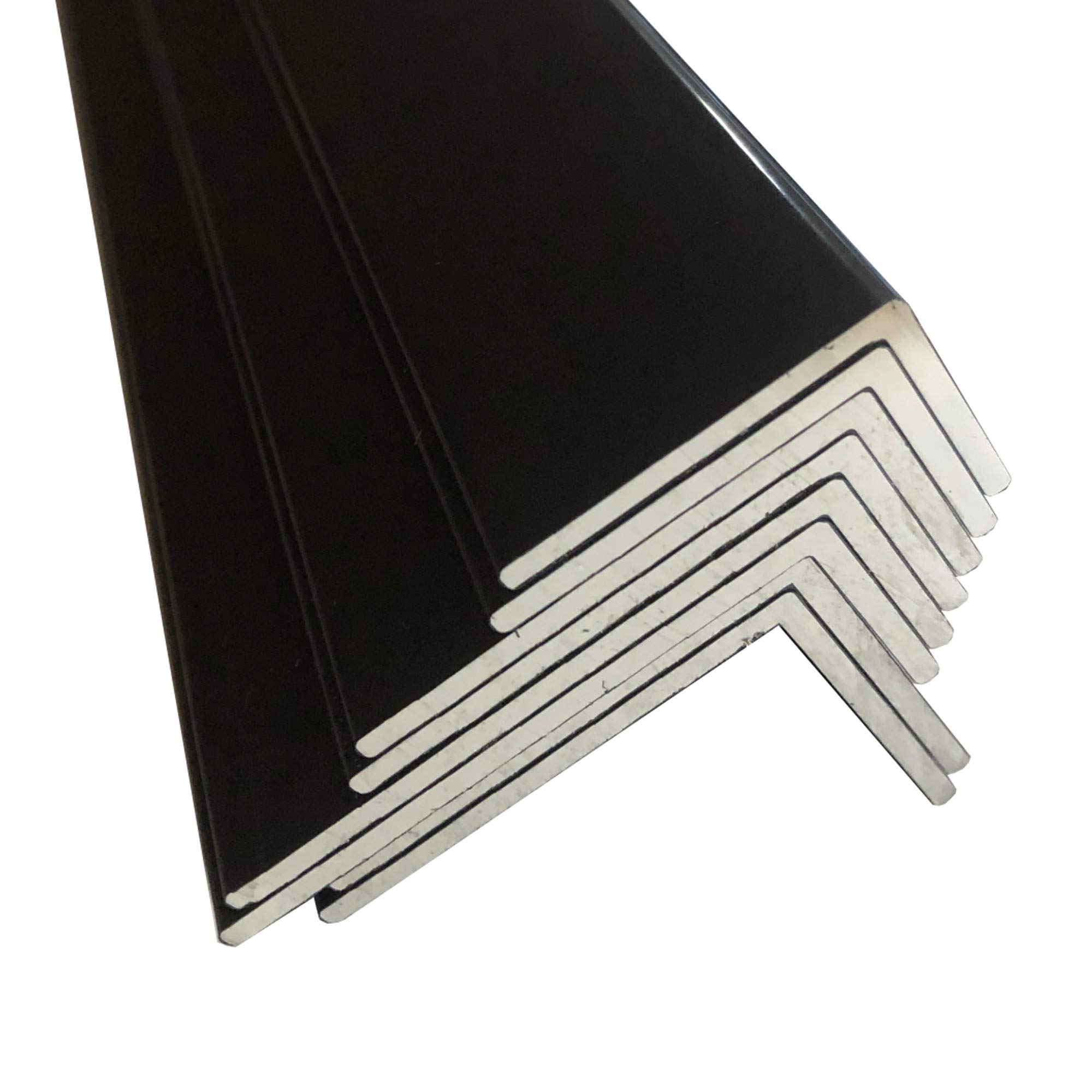 Winkelprofil Alu 50 x 40 x 2 mm Aluwinkel RAL 7016 anthrazit pulverbeschichtet ungleichschenklig Alu Winkel Aluprofil Aluminiumprofil L Profil aus Aluminium (1, 200 cm)