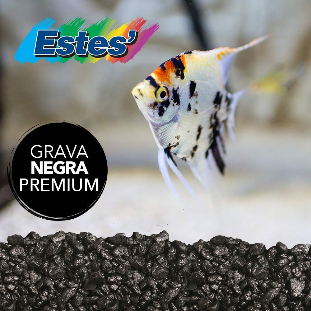 Gravier spécial Noir pour Aquarium d'eau Douce, Sac de 2,3 kg