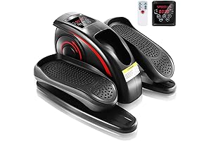 ANCHEER Electric Seated Pedal Exerciser, Mini Elliptical Machines for Seniors