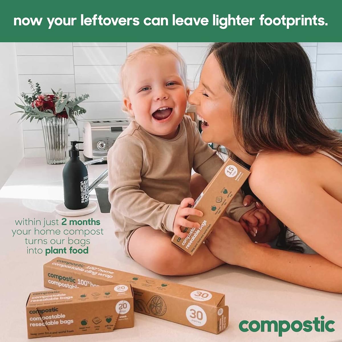 Ecolife Compostable Zip Seal Bags view 4