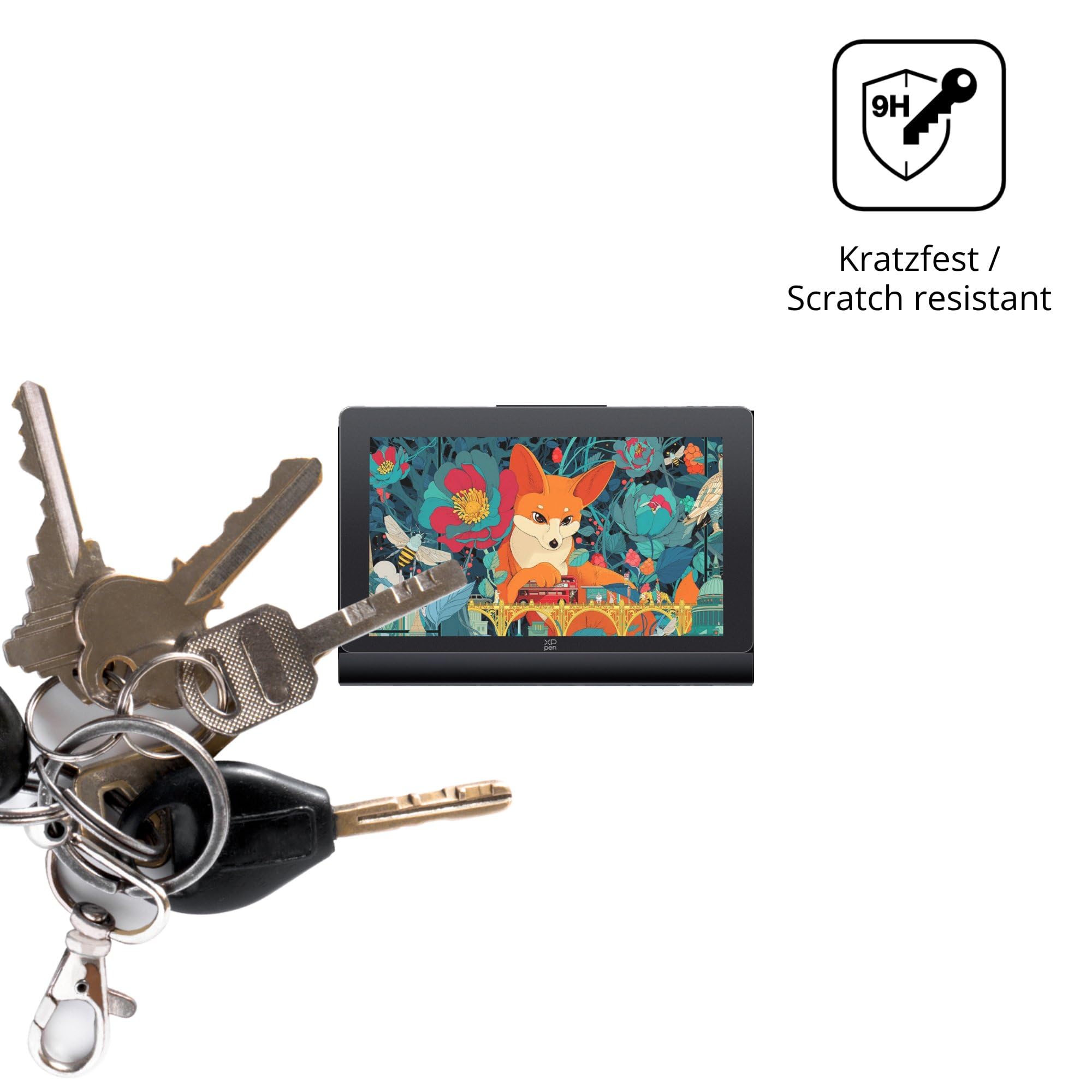 dipos 2x Pellicola Protettiva 9H opaca per XP-Pen Artist Ultra 16 | Antiriflesso, non si rompe e non si scheggia, non è vero vetro, Anti-Shock, antigraffio, senza bolle, autoadesiva