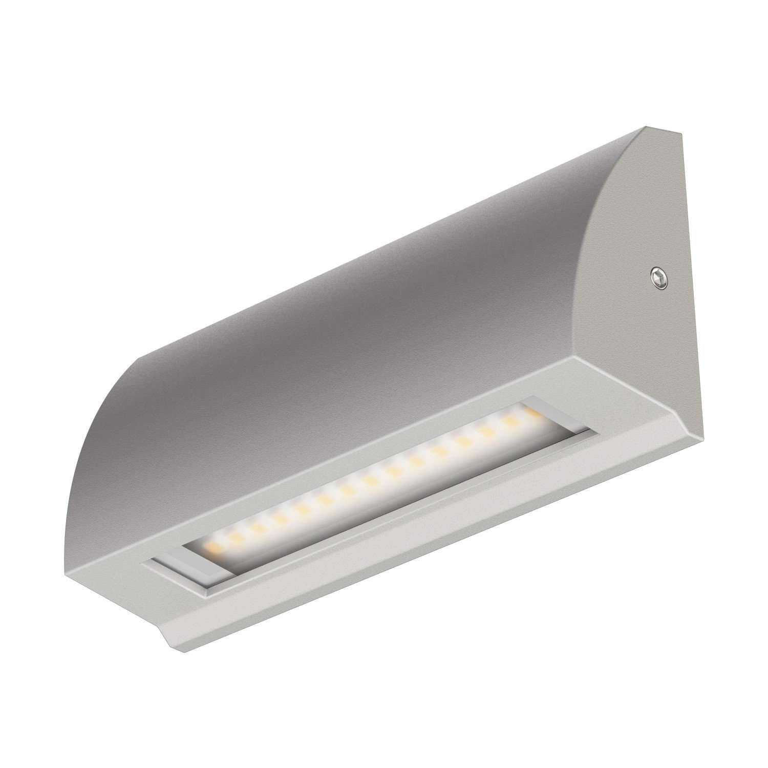 ledscom.de 4 LED wall Light/Staircase Light SEGIN for Outdoors, IP54, Flat, Downlight, Black matt, Angular, 6.2 W, 566lm, Warm White — view 27