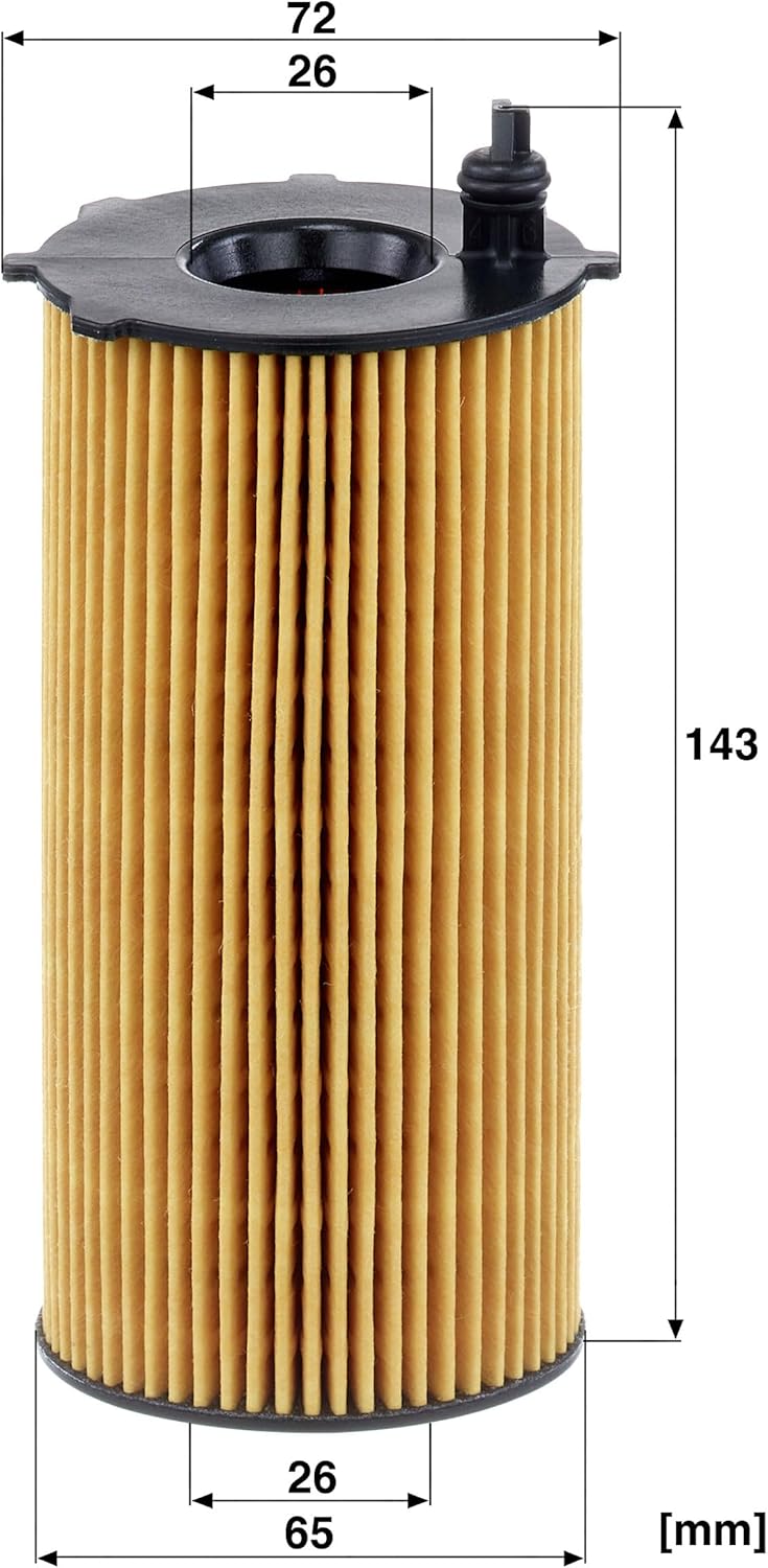 MANN-FILTER HU 820/2 x Oil Filter - CARS + TRANSPORTERS