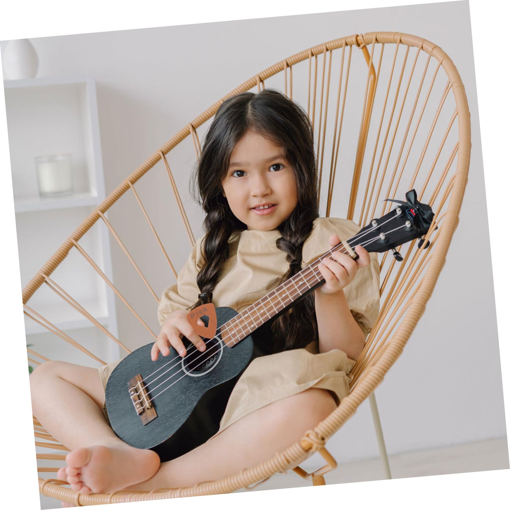VICASKY 32 Uds Púas De Guitarra Accesorios De Guitarra Púas De Ukelele De Bajo De Dedo De De Pulgar De Cuero Genuino