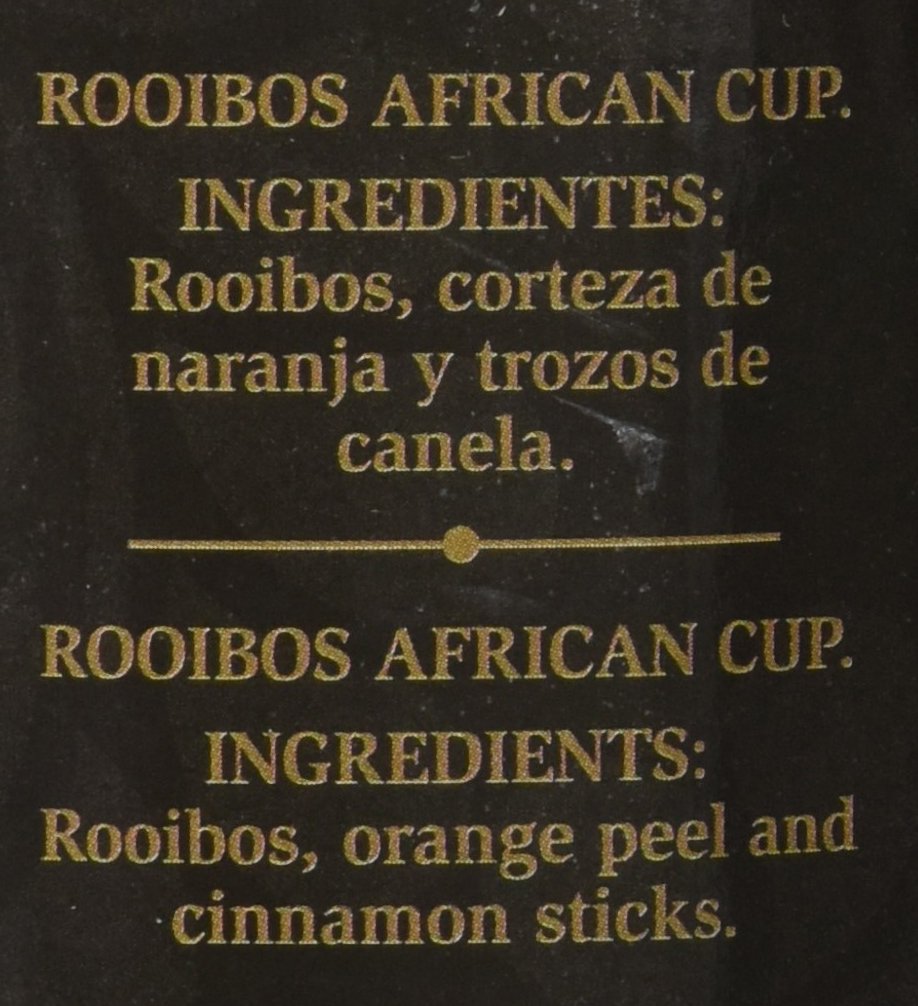Barton Rooibos African Cup Infusión Sudafricano 130 gr