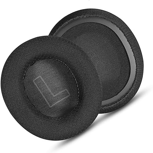 1Pair Ear Pad Replacement Earpads Ear Cushions Sponges Covers Earmuffs for 1 3 5 7P 7X(Black GrayAlphabet)