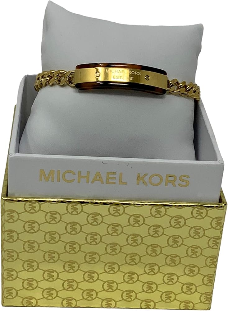 Amazon | Michael Kors レディース ゴールド カーブチェーン