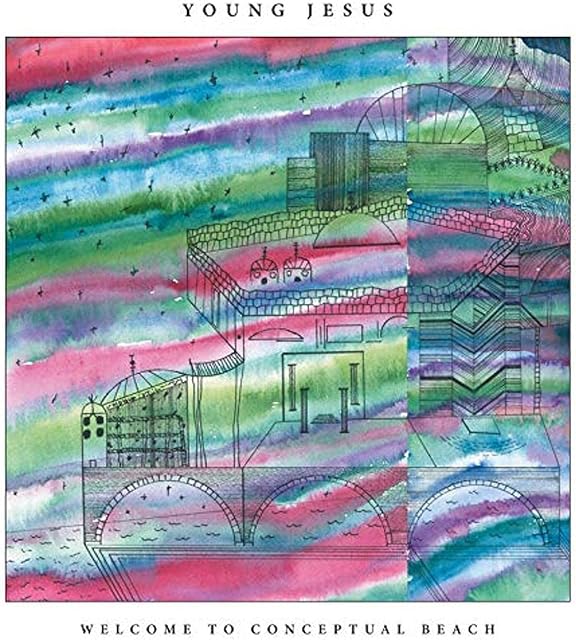 Welcome To Conceptual Beach por Young Jesus, capa do álbum