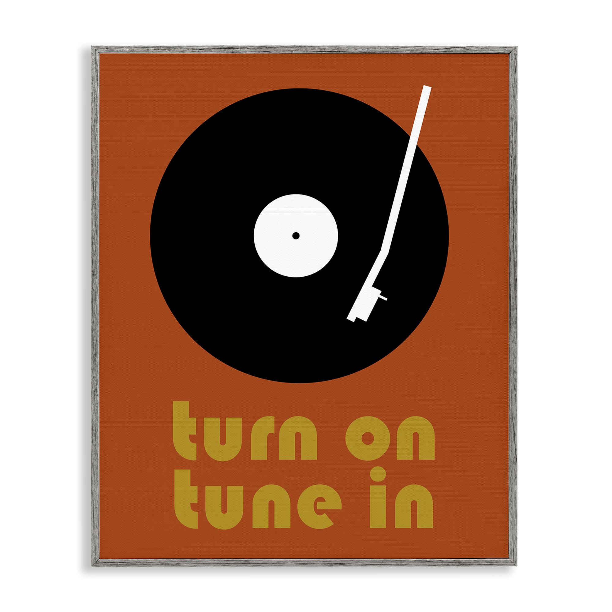 'Turn On Tune In'| Framed Giclee Art