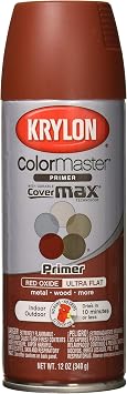 Krylon 5-Ball Interior-Exterior Ruddy Brown Primer - Lot of 6