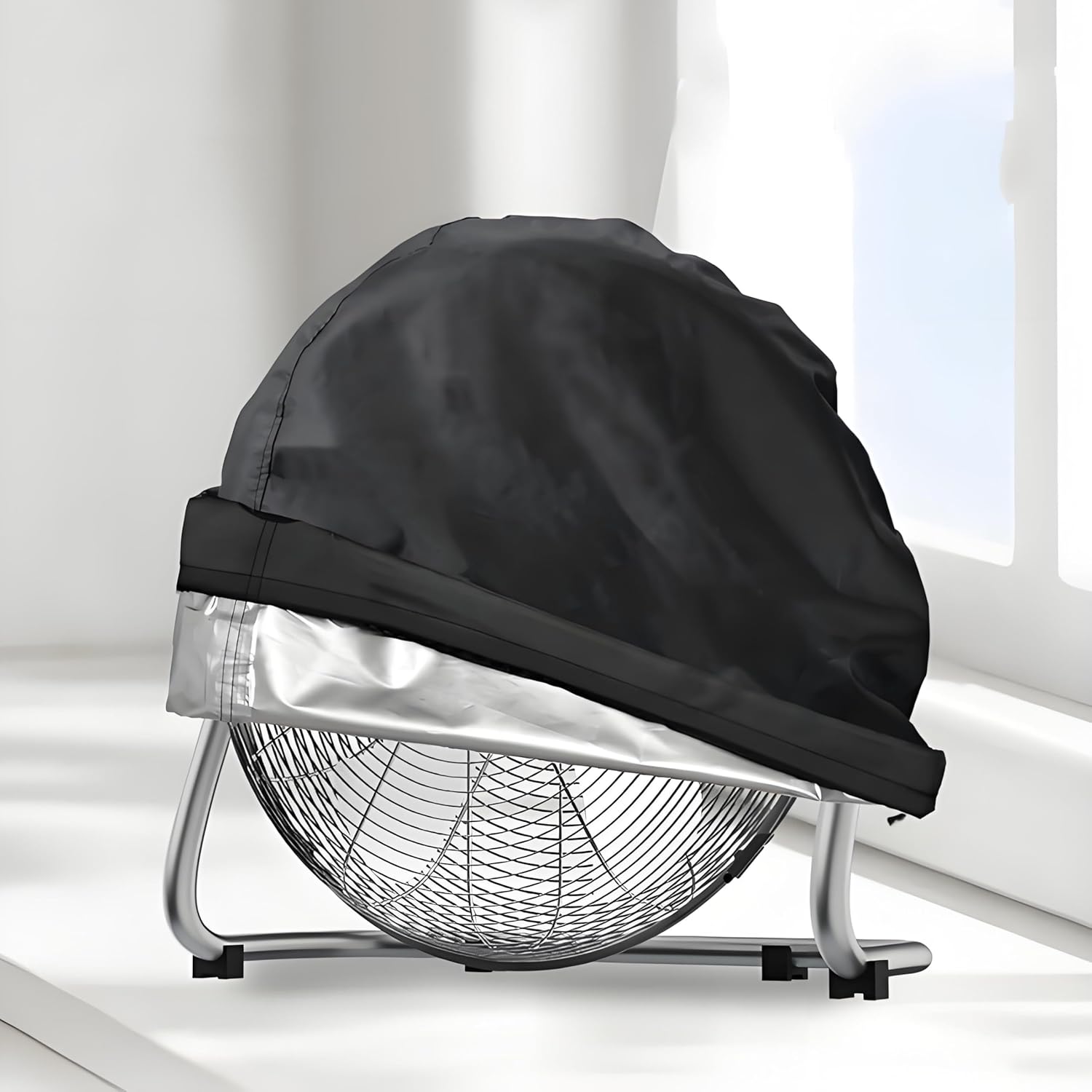 Floor Fan Cover for 18"-20" Industrial Floor Fans and Pedestal Fan Mesh Cover for 18" Round Floor Fan Stand Fan,Not Include Fan