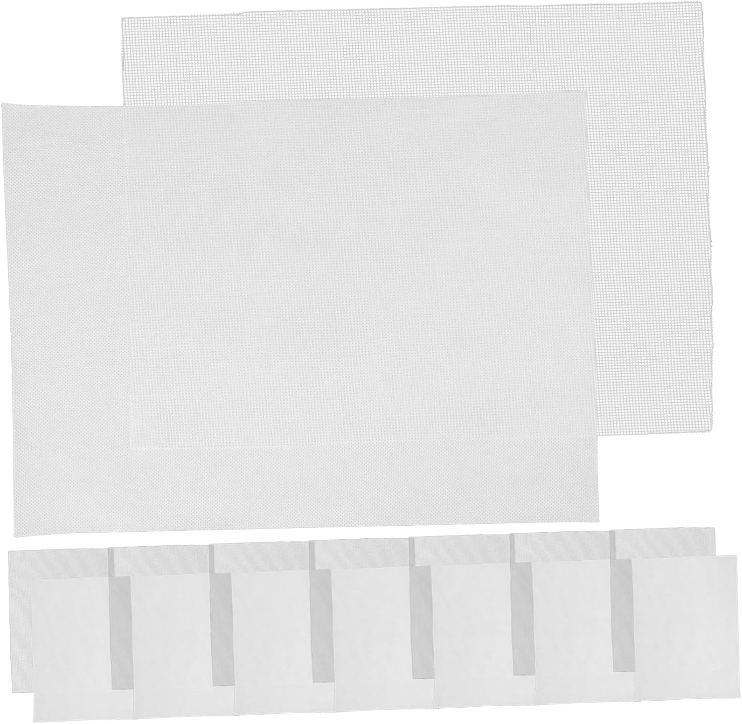 jojofuny 10 Sets DIY Paper Craft Screen Replacement Pad 25 * 34cm Handmade Paper Making Mesh Cloth for Boys and Girls Crafts