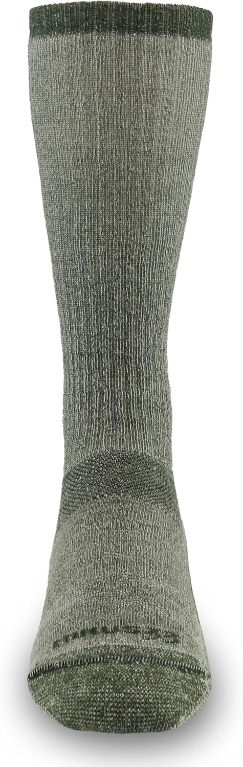USA Made - Heavyweight Over the Calf Merino Wool Socks - Ski and Snowboard Socks - Mountain Heritage