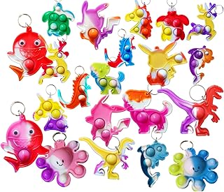 Sponsored Ad - 50 Packs Bulk Fidget Mini pop Variety Animal Shape for Friend Birthday Activity Party Favors and Holiday Ch...